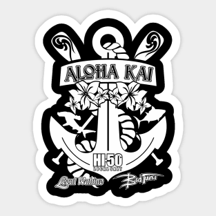 Aloha Kai Hawaii Anchor Sticker